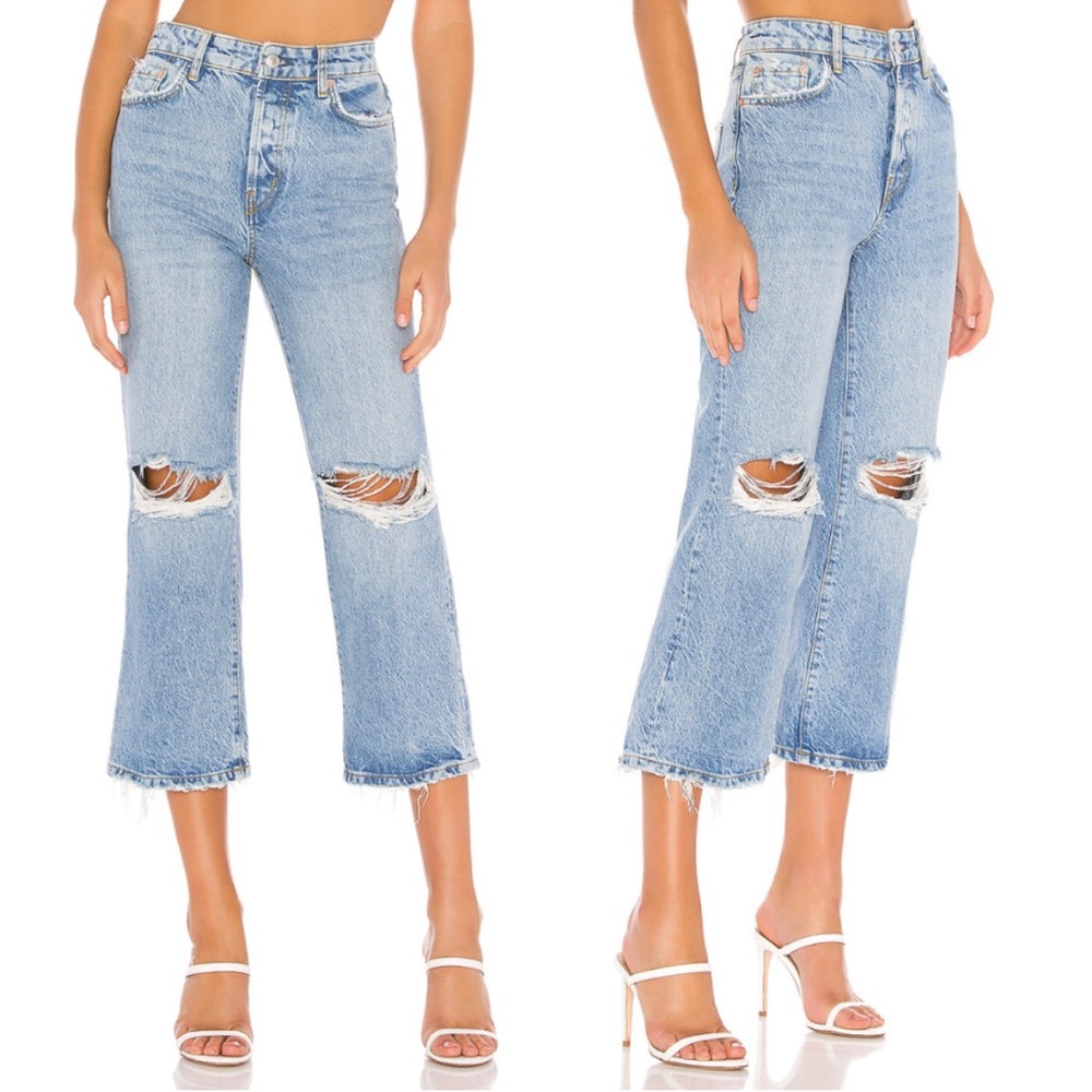 Free People Cropped Jeans - Picture 2 of 6